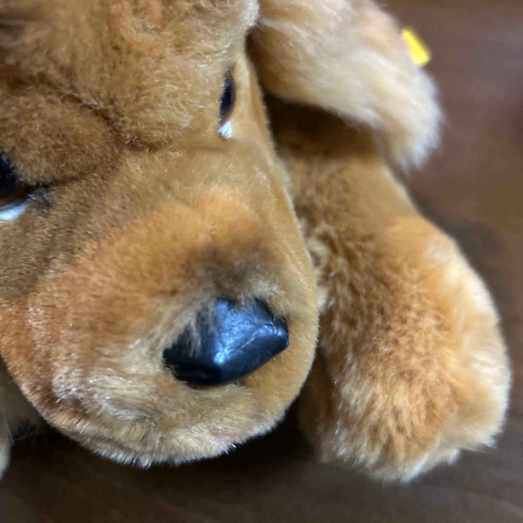 Steiff 茶色い犬のぬいぐるみ 約40cm - メルカリ