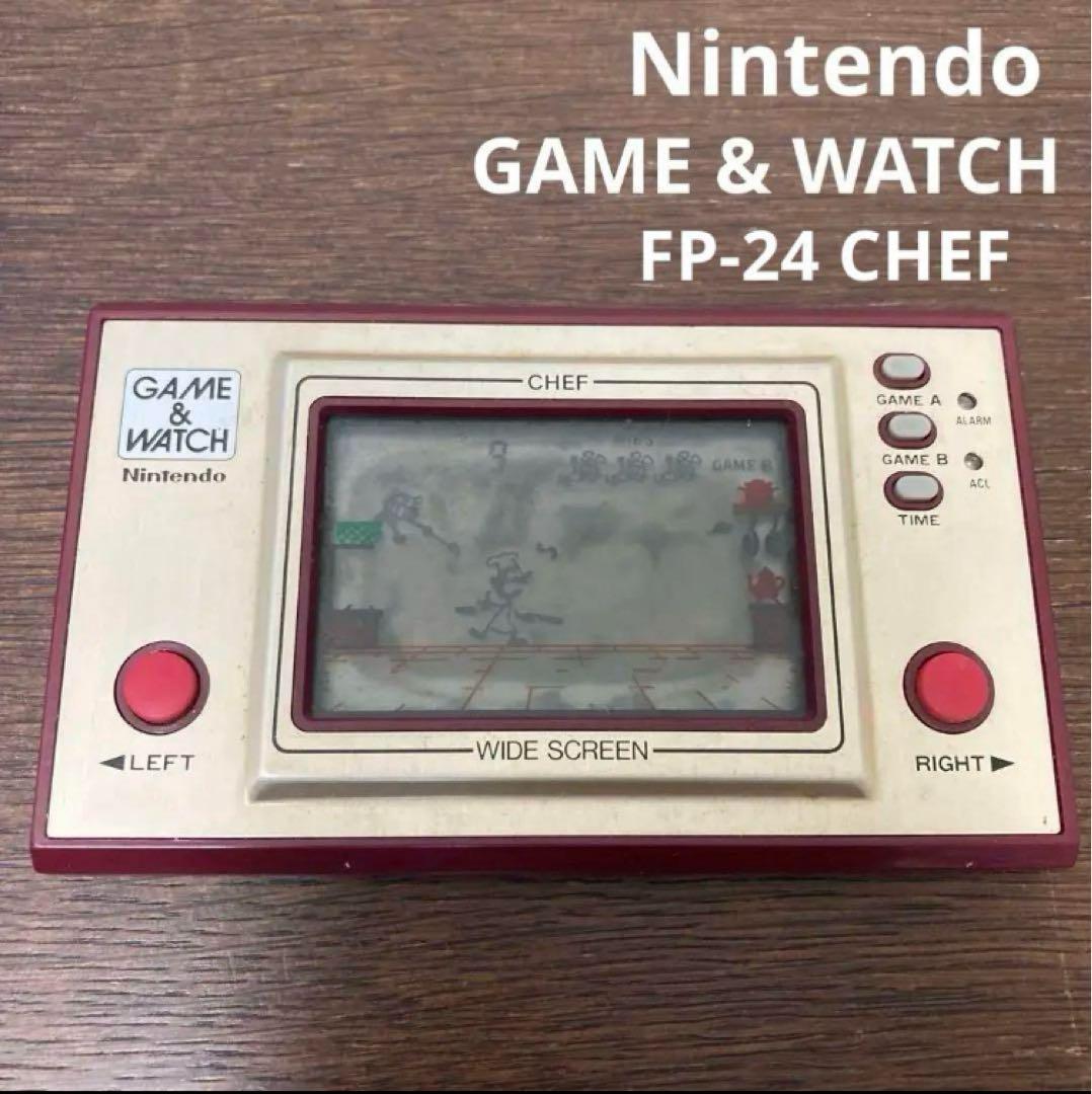 任天堂 ゲームウォッチ シェフ Nintendo FP-24 レトロゲーム - メルカリ