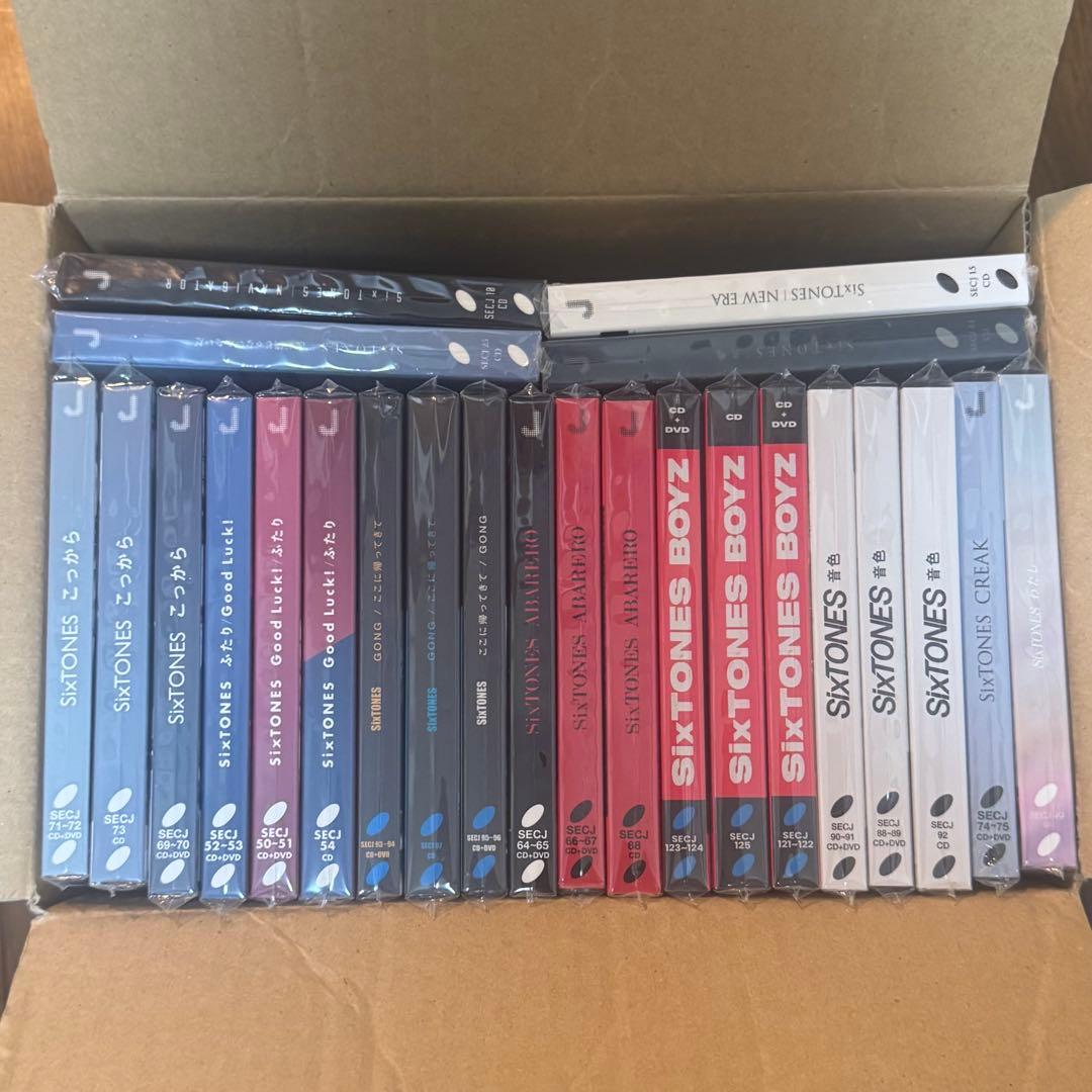 SixTONES シングル 24枚セット まとめ売り SixTONES シングル CD まとめ売り - メルカリ