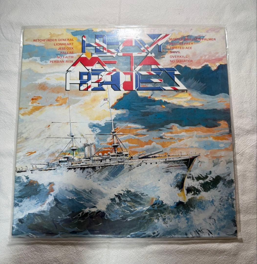 洋楽 HEAVY L HEROES Vol.2 LP Heavy Metal Heroes LP 1981 - THE CORROSEUM