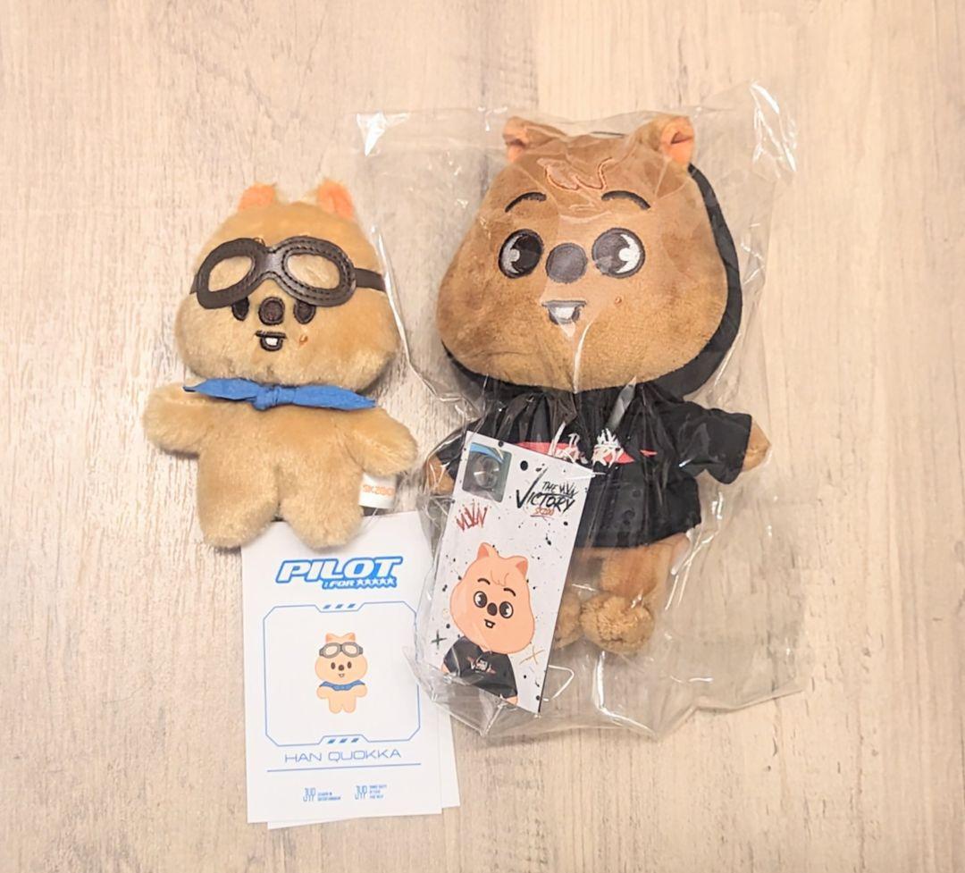 StrayKids/skzoo/HAN QUOKKA ぬいぐるみ2点 - メルカリ