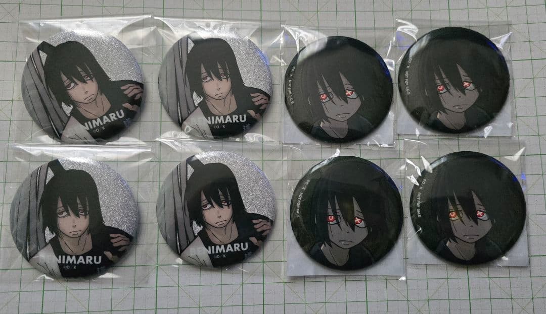 炎炎ノ消防隊 新門紅丸 トレーディンググリッター缶バッジ アニメイト