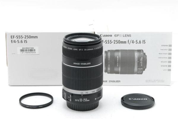 【美品】キャノン Canon EF-S 55-250mm F4-5.6 IS Canon EF-S55-250mm F4-5.6 IS STMを徹底解説。作例からレビューまで
