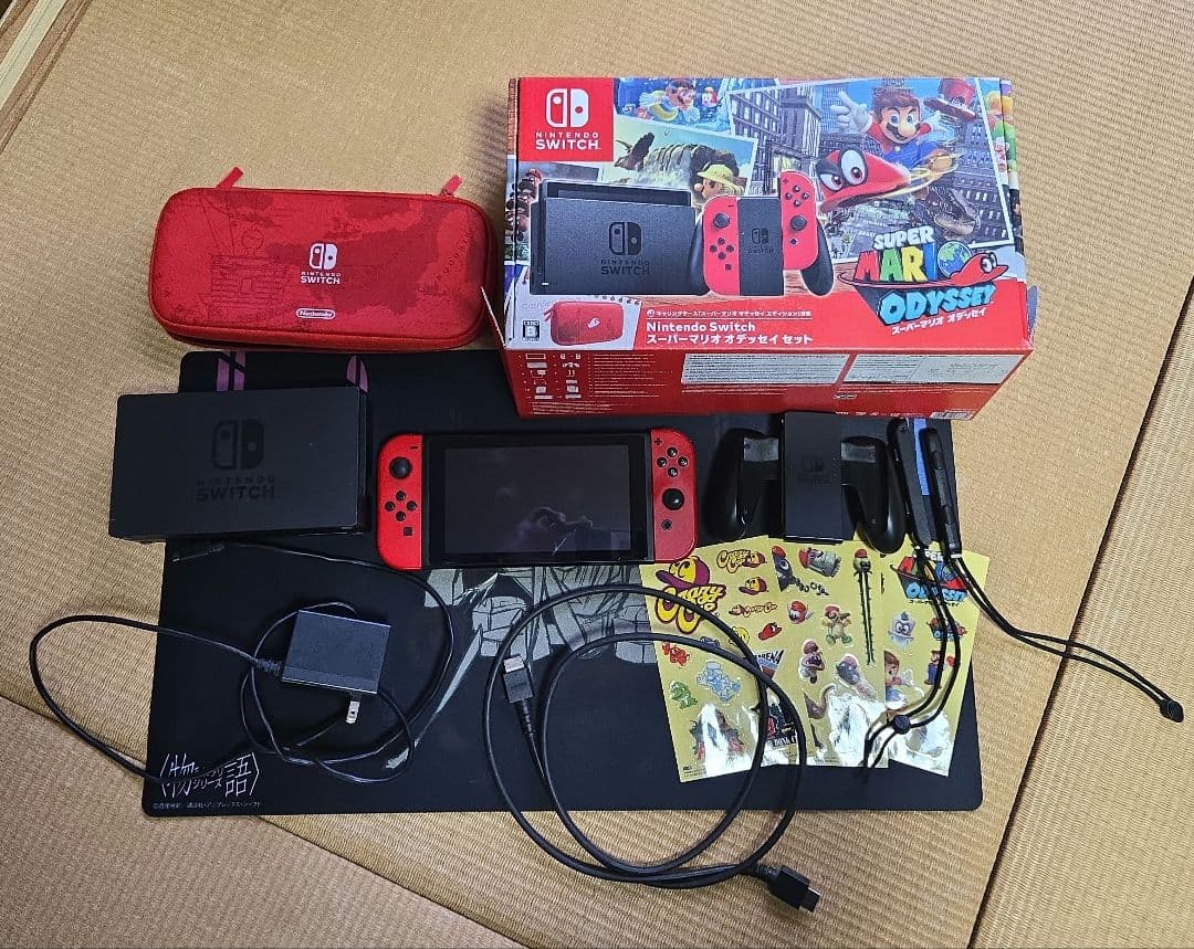 スーパーマリオオデッセイ セット任天堂スイッチ Switch 本体 ソフトなし Nintendo Switch スーパーマリオ オデッセイセット (ソフトの付属は