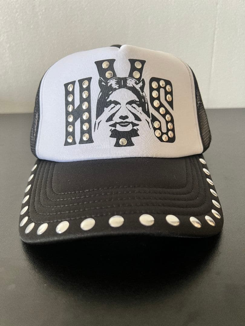 【新品未使用】ヒステリックグラマー　スタッズメッシュキャップ -17