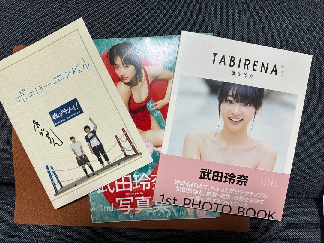 武田玲奈 全てサイン入り タビレナ rena ポエトリーエンジェル 写真集