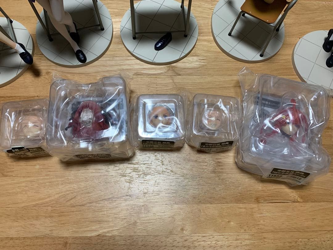 五等分の花嫁 フィギュア 5つ子セット(特典パーツ付)|mercariメルカリ