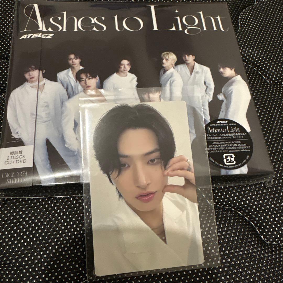 ATEEZ Ashes to Light 初回限定盤 ミンギトレカ付 - メルカリ