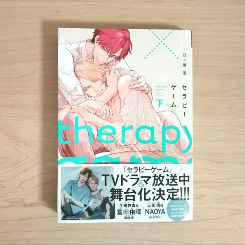 セラピーゲーム 日ノ原巡 漫画 上・下 1〜6巻 全8巻 - メルカリ