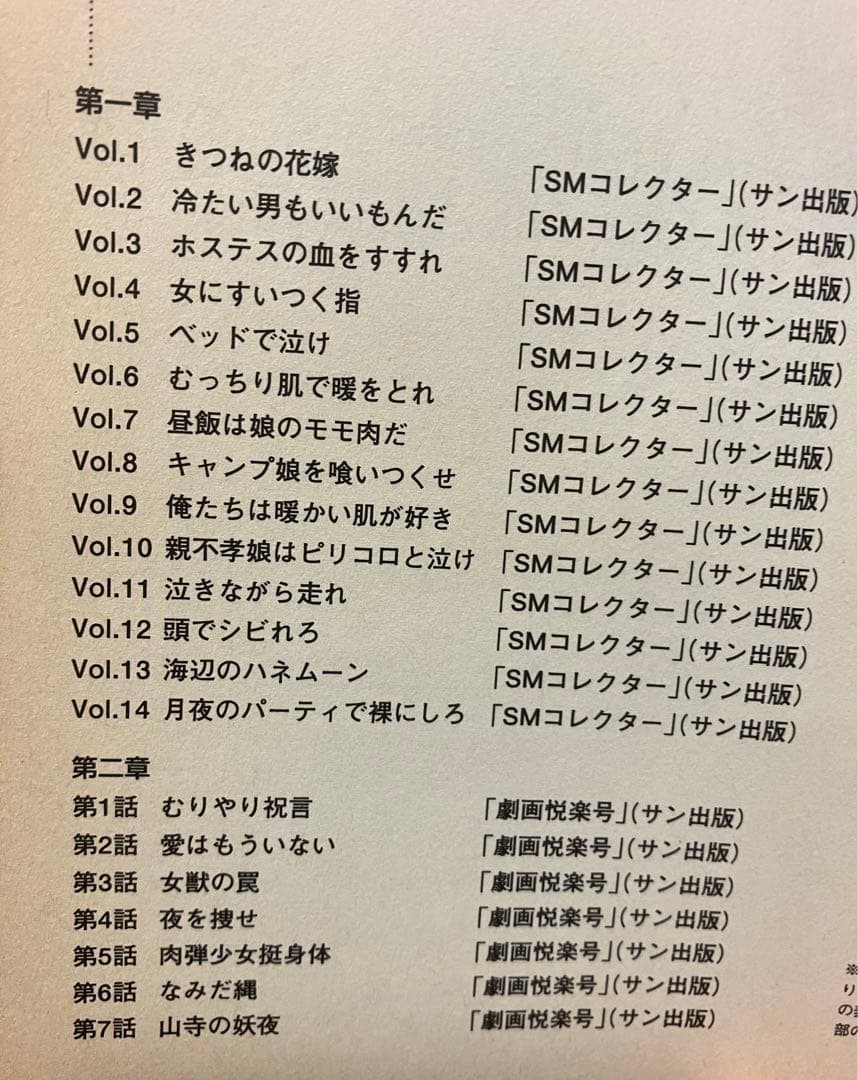 椋陽児　作品集　きつねの花嫁　青林工藝舎