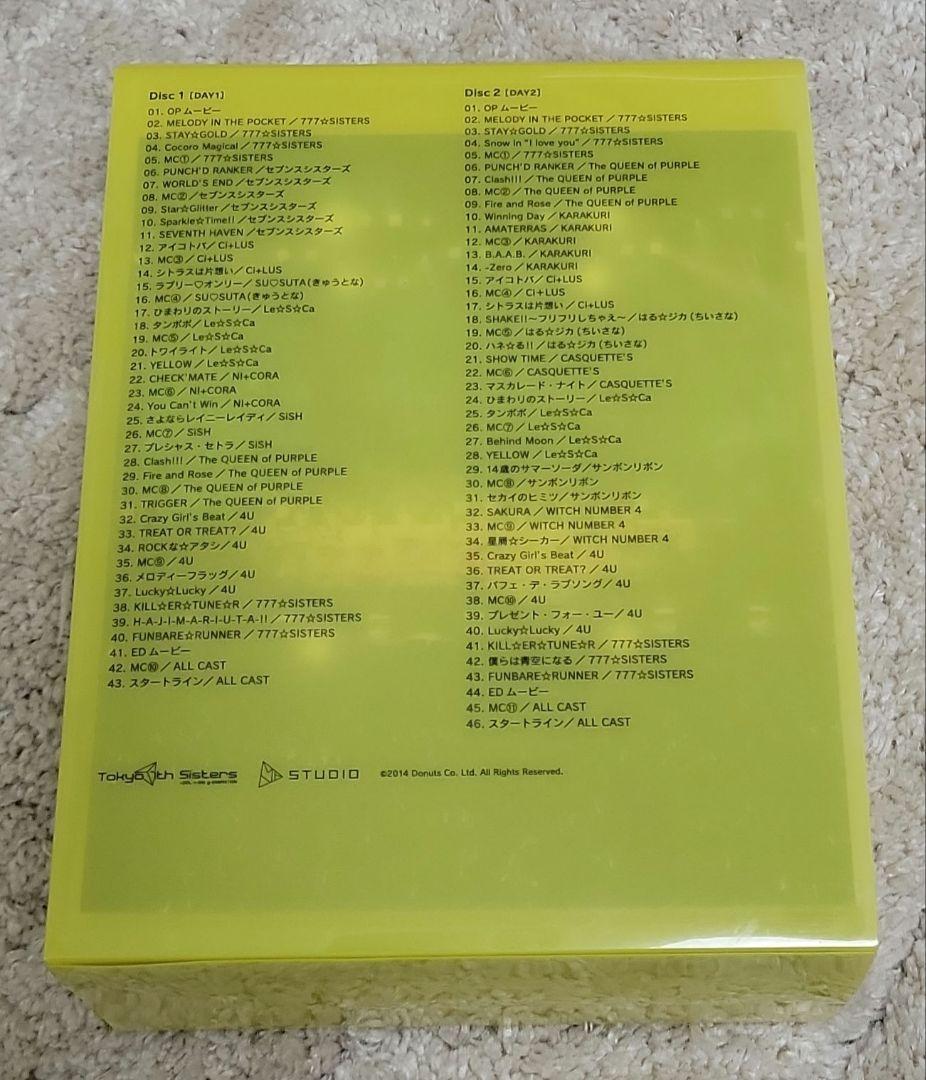 ナナシス4thライブブルーレイ初回限定盤（ブルーレイ2枚Tシャツフォト