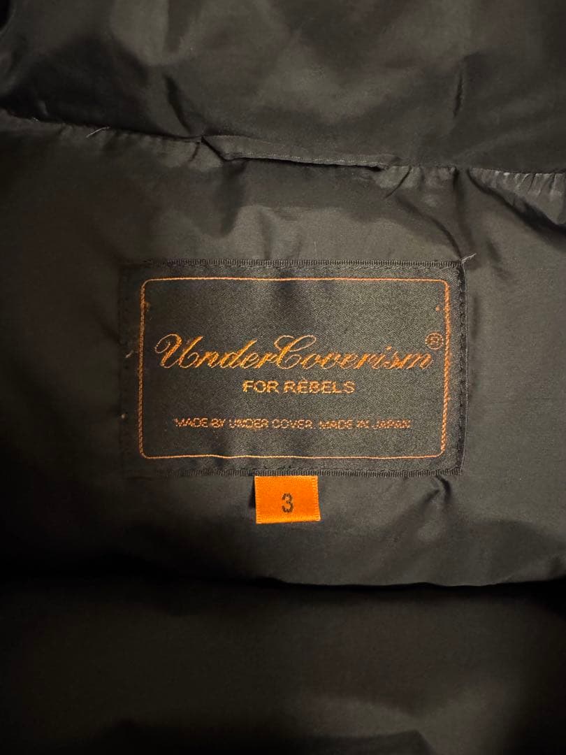 UNDERCOVERISM 希少06AW 初期袖レザーダウン ブラック サイズ3 - メルカリ
