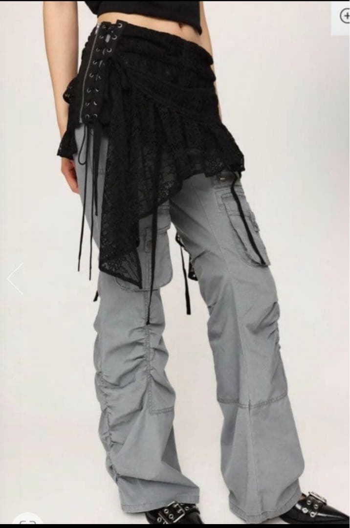 SLY　LACE UP ASYMMETRY SKIRT ベルト 楽天市場】LACE UP ASYMMETRY SKIRT ベルト／スライ（SLY） : 丸井