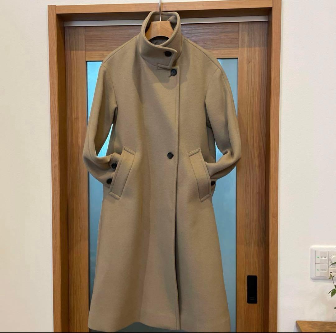 green label relaxing ソフトメルトン スタンドカラー コート - メルカリ