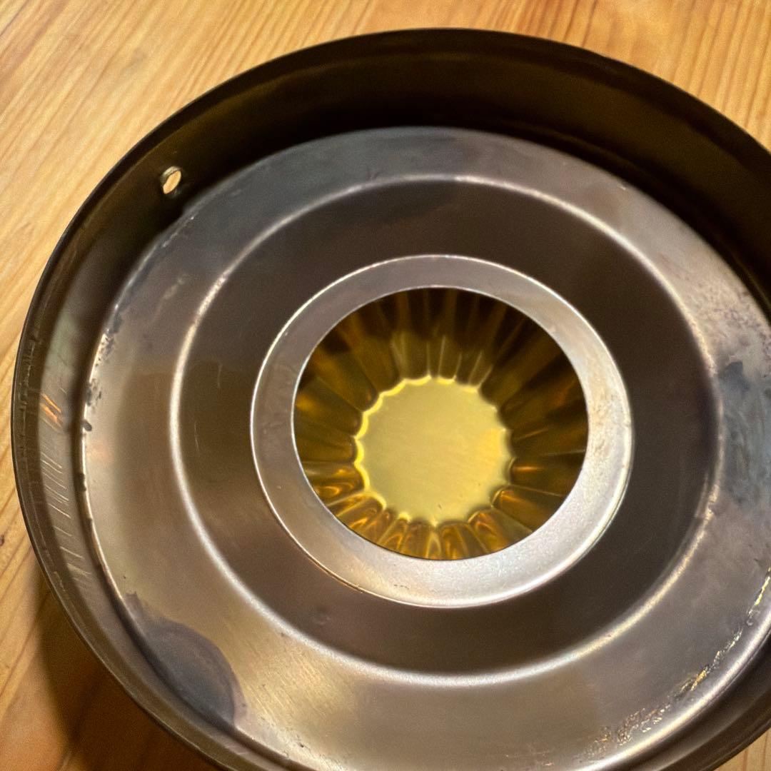 日本船燈 ニッセン石油ストーブ ゴールドフレーム IS-3用トップ装飾