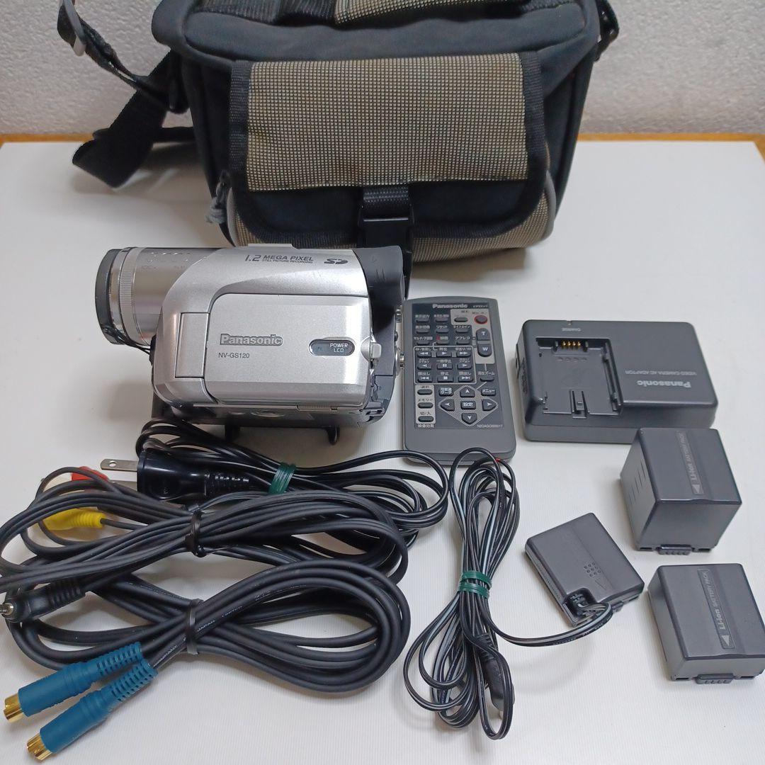 Panasonic Mini DV ビデオカメラ（NV-GS120） Panasonic NV-GS120 3CCDビデオカメラ 概要 デジタルビデオカメラ NV