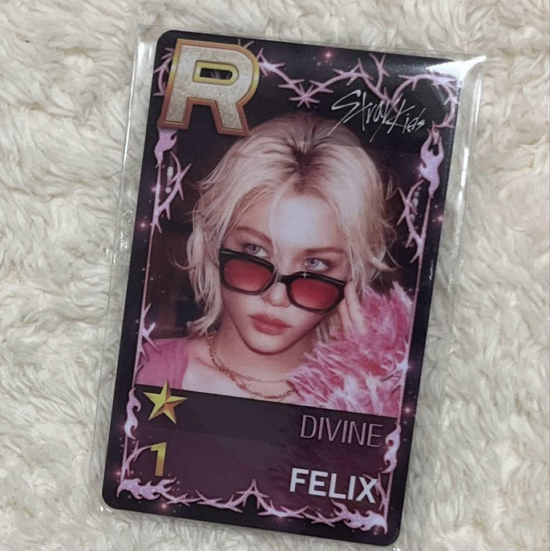 SSJYP straykids スキズ トレカ フィリックス リアルカード - メルカリ