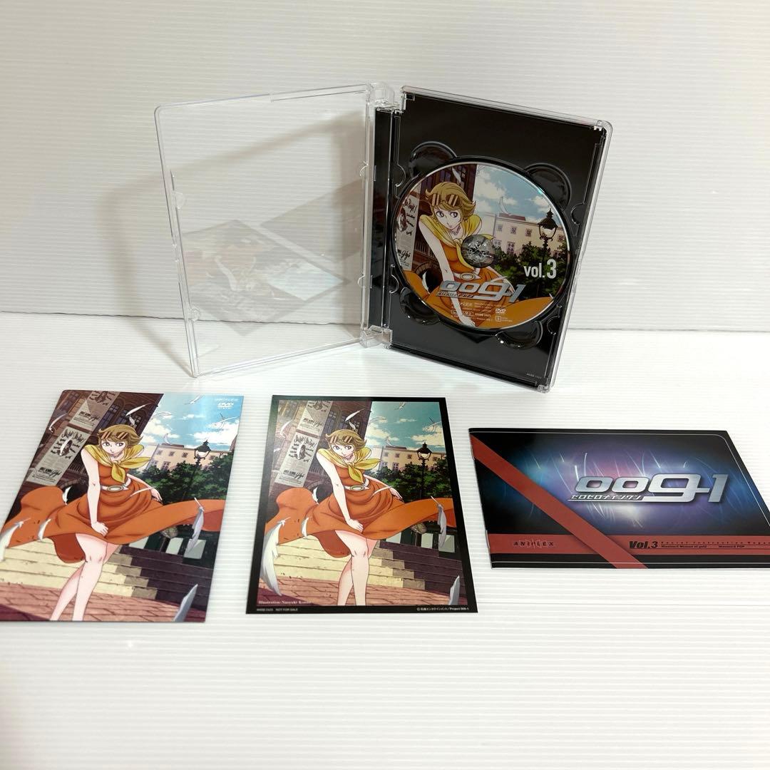 009-1 ゼロゼロナインワン 全6巻　全巻収納BOX付き　セット DVD 希少