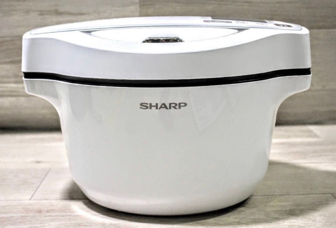 【美品】 シャープ ヘルシオ ホットクック 電気調理鍋 無水鍋 1.6L