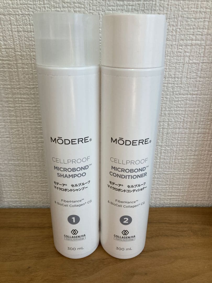 廃盤MODERE CELLPROOF シャンプー・コンディショナーセット　新品 MODERE CELLPROOF シャンプー＆コンディショナーセット 300ml