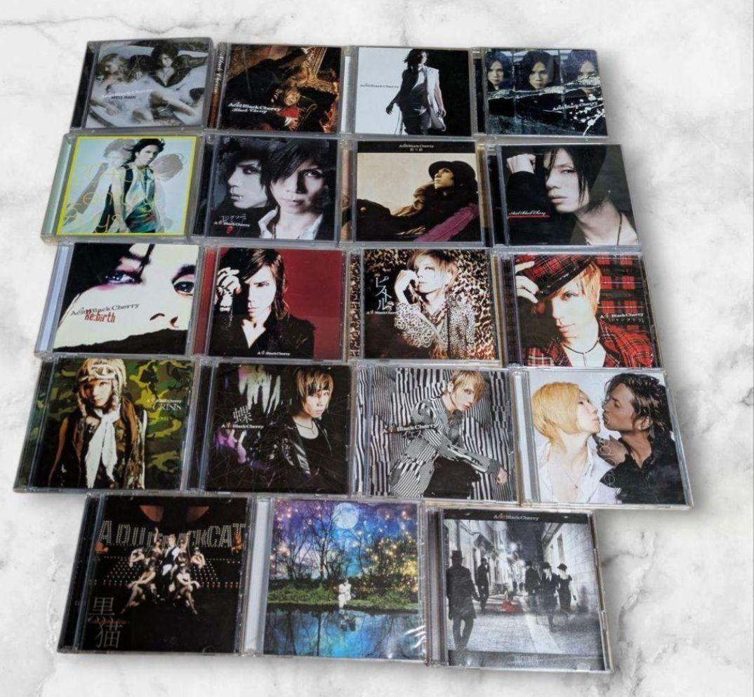 Acid Black Cherry 全シングル 初回盤DVD付CD19枚セット Acid Black Cherry 2008 tour“BLACK LIST