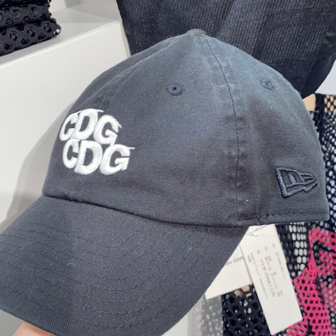 CDG NEW ERA コラボキャップ ニューエラ ブラック コムデギャルソン
