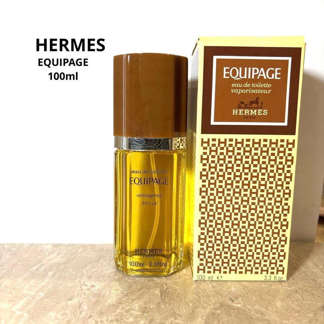 HERMES エルメス EQUIPAGE エキパージュ オードトワレ100ml エルメス エキパージュ オードトワレスプレー (新パッケージ)(エルメス