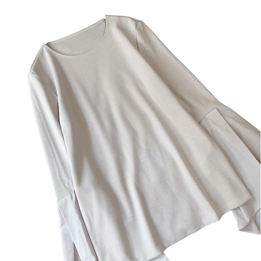 近藤千尋さん着用】未使用級✨LE PHIL タフタコンビカットソー