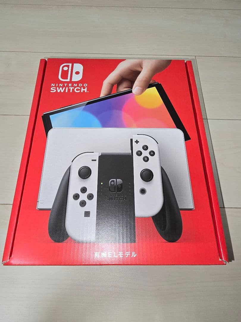 ★任天堂　Switch　有機ELモデル　本体　ホワイト　新品未使用 Amazon.co.jp: Nintendo Switch(有機ELモデル) Joy-Con(L)/(R