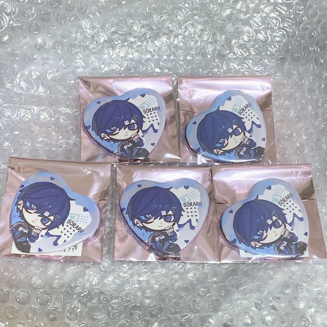 そらる デフォ×5 そらまふうらさか 缶バッジ - メルカリ