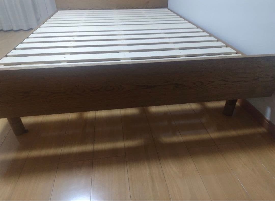送料込】unico ADDAY ハイタイプ ダブルベッド - メルカリ