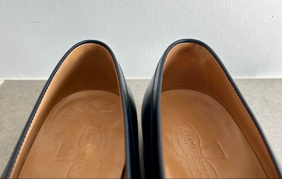 【美品】J.M.WESTON ローファー 180 ボックスカーフ 5E ブラック