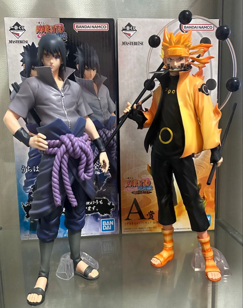 一番くじ NARUTO-ナルト- 火の意志 A賞 B賞 ナルト　サスケ 一番くじ NARUTO-ナルト- 疾風伝 紡がれる火の意志｜一番くじ倶楽部