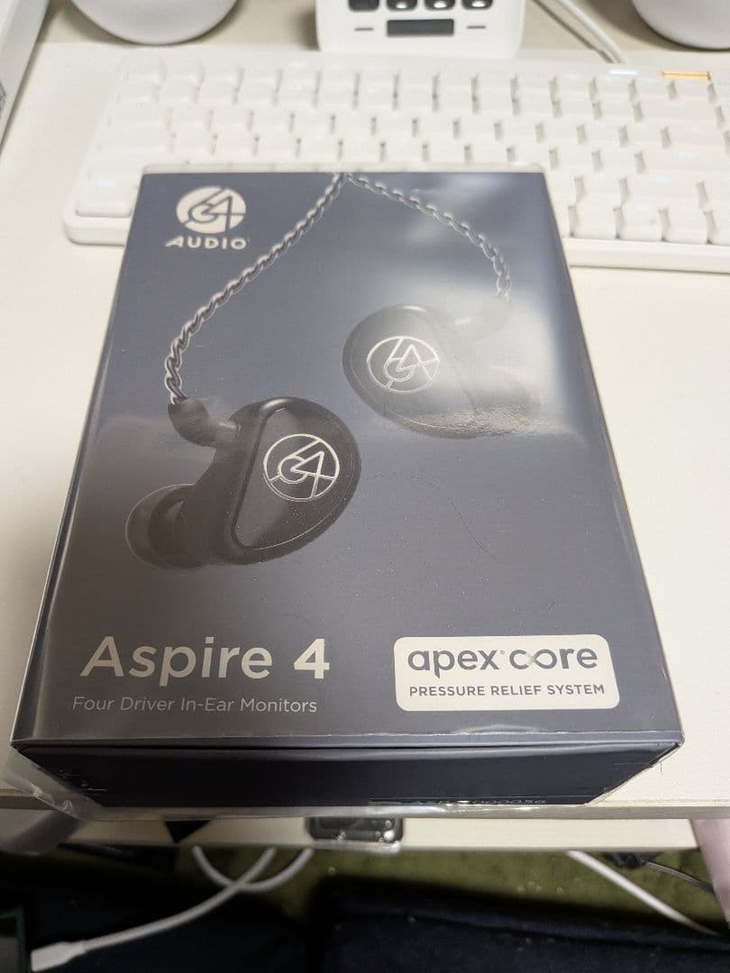 イヤホン 64 audio Aspire 4 64 Audio】Aspire 4｜初めてのイヤモニとしてプロレベルのモニタリング