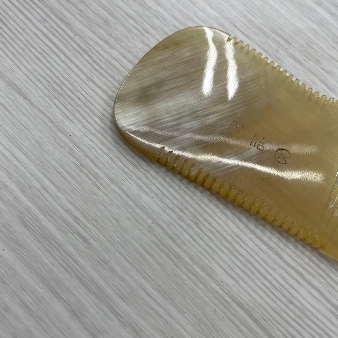 新品・未使用】本水牛中荒16目ブロース刈り上げマルヤ手付き理容