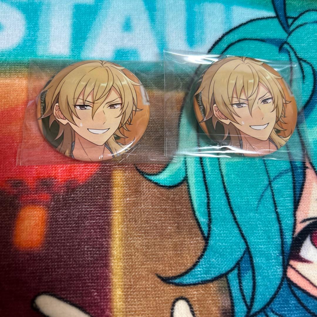 あんスタコレクション缶バッチSep.羽風薫2個 - メルカリ