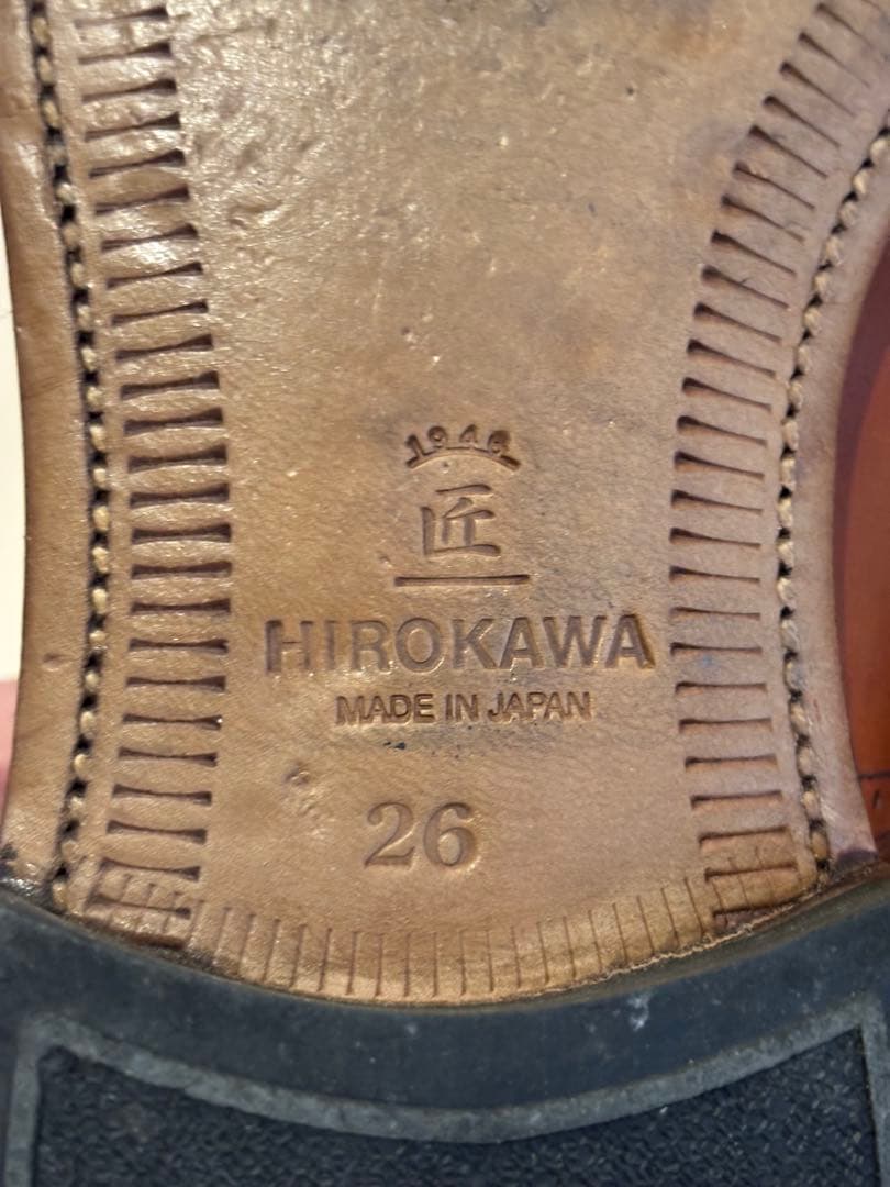 スコッチグレイン 匠 26cm ミディアムブラウン hirokawa - メルカリ