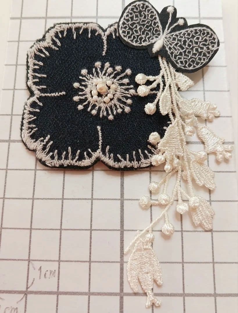 ☆ハンドメイド☆ミナペルホネン※ブローチ&コサージュ バッグチャーム