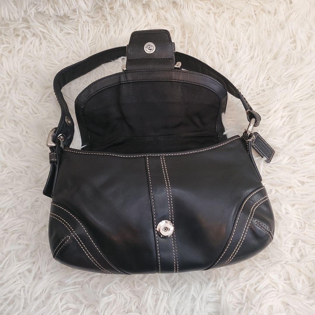 ⭐名作⭐COACH ソーホー アクセサリーポーチ ブラック 10318 - メルカリ