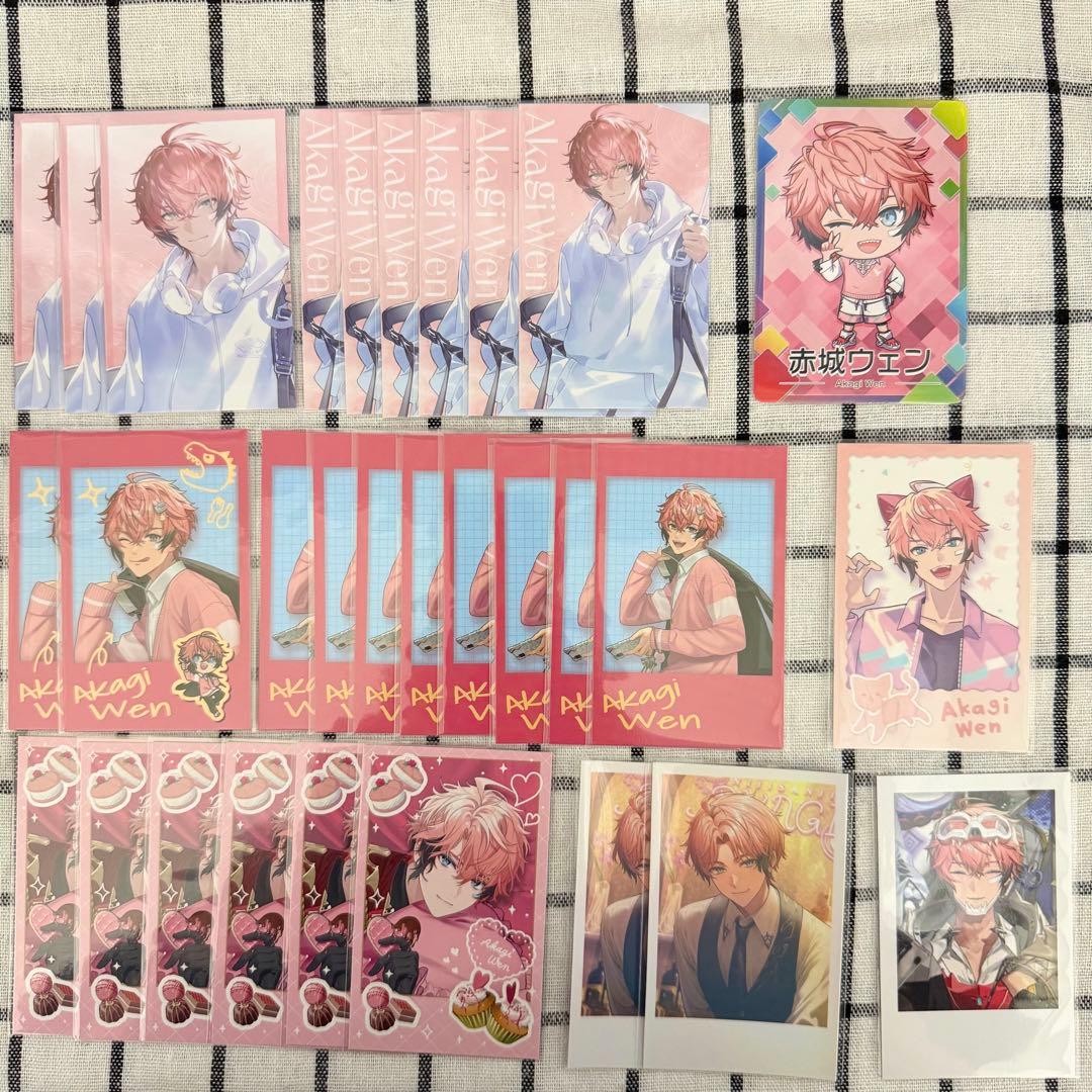 にじさんじ 赤城ウェン まとめ売り チェキ アクスタ 特典 コロッタ