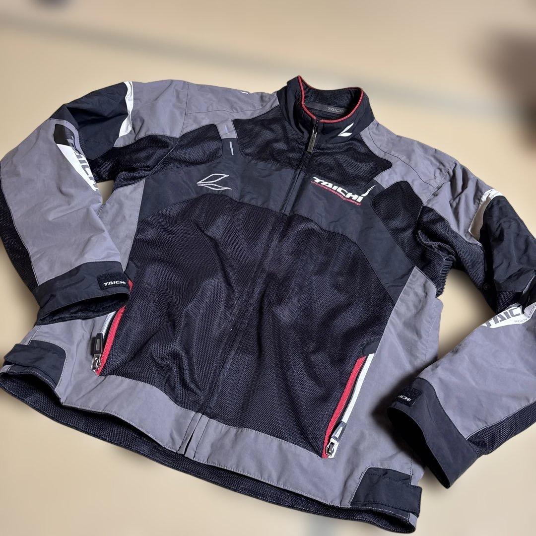 TAICHI バイクジャケット XXL グレー/ブラック - メルカリ