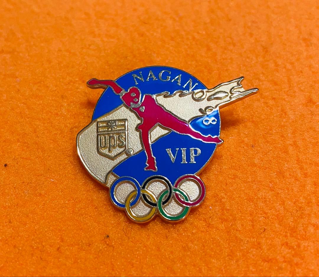 1998長野オリンピック ピンバッジ/UPS VIP ブルー - メルカリ