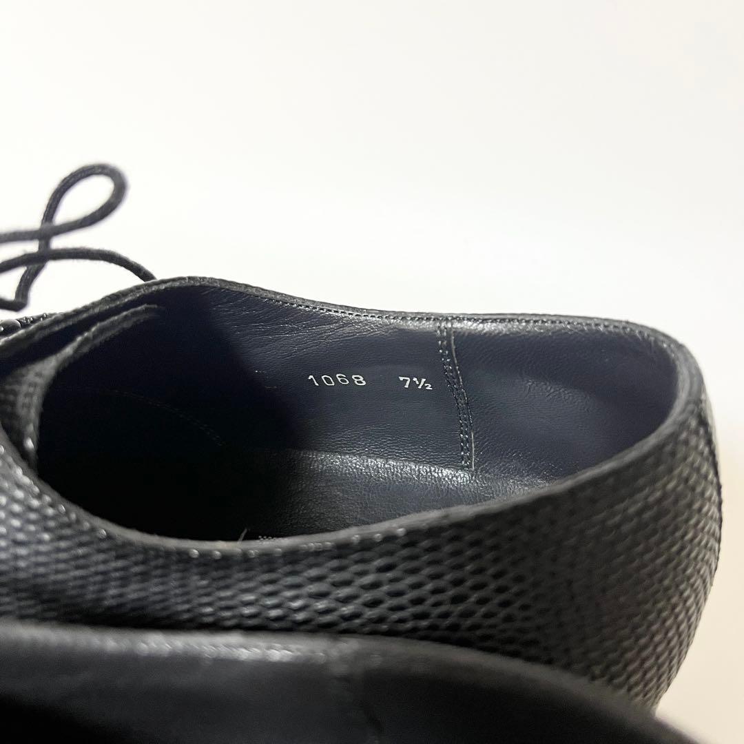 ヴェルサーチ　革靴　リザード　ビジネスシューズ　メデューサ　25.5cm