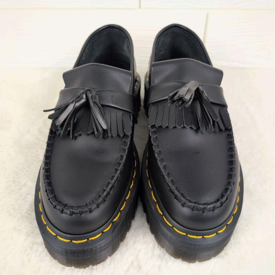 極美品✨ドクターマーチン ADRIAN ローファー 厚底 タッセル 24.5cm