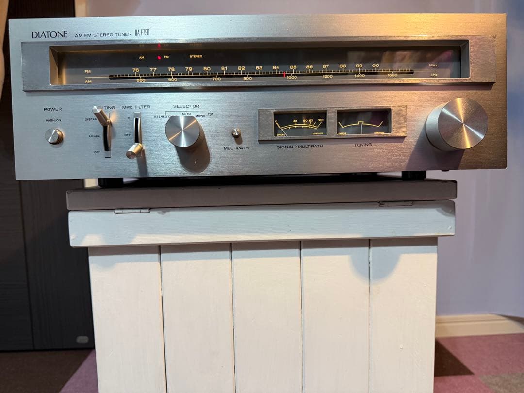 動作品 高級機 DIATONE DA-F750 チューナー - メルカリ