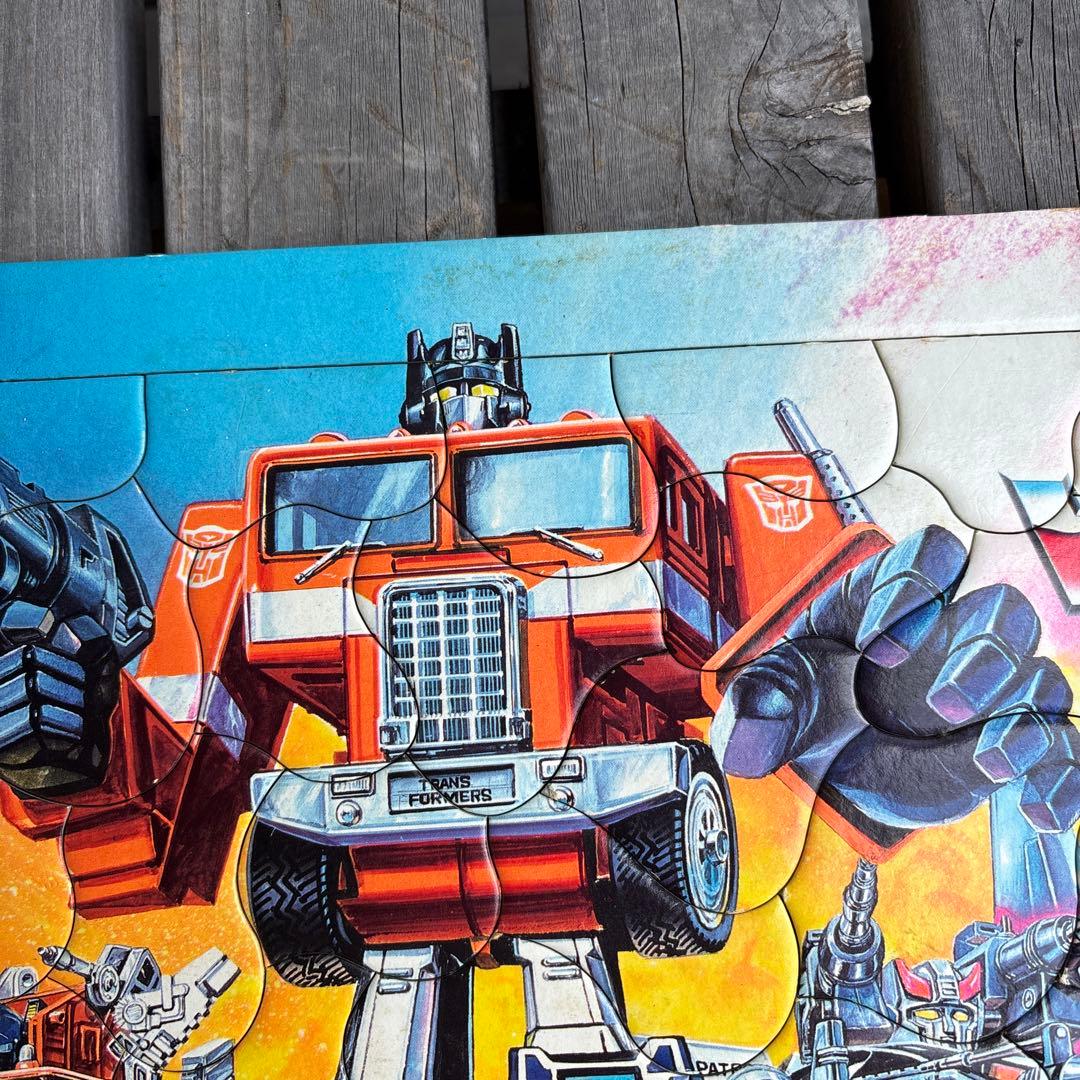 激レア 当時物 トランスフォーマー ジグソーパズル 昭和レトロ