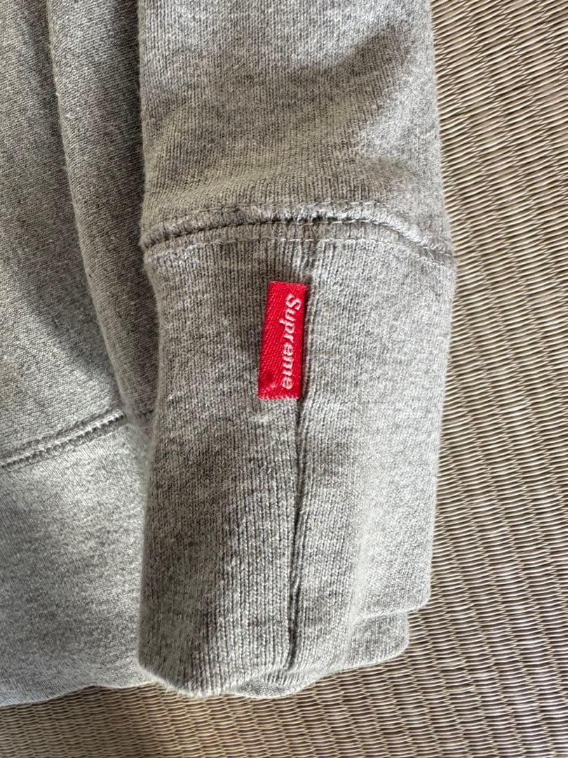 supreme box logo crewneck 15aw ヘザーグレー - メルカリ