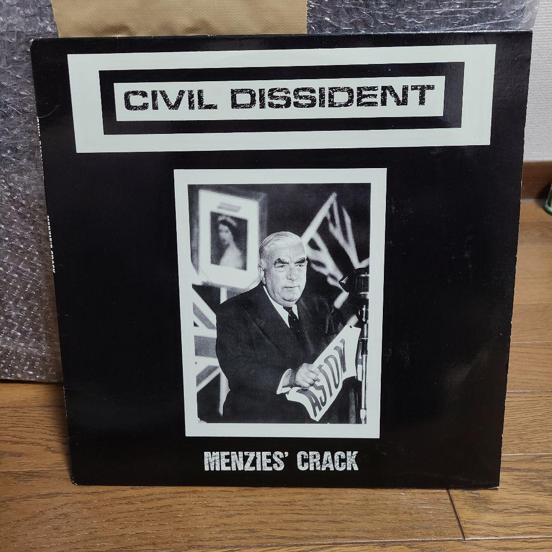 洋楽 CIVIL DISSIDENT - MENZIES' CRACK Civil Dissident – Menzies' Crack – Vinyl (Clear/Black/White