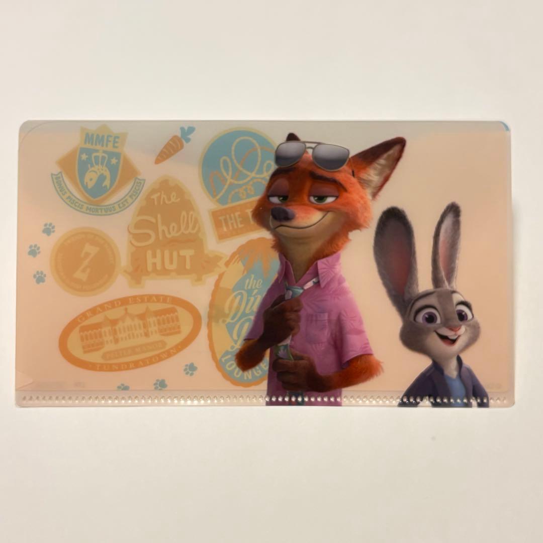 ズートピア2 オーマイカフェ予約特典 マルチケース ニック＆ジュディ