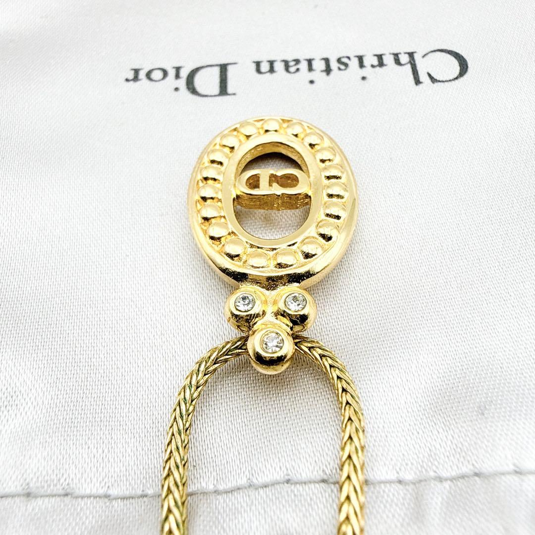 3051-10 極美品✨ Dior ネックレス CD ロゴ 希少 刻印 - メルカリ